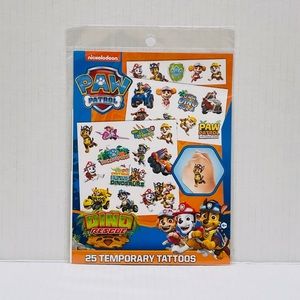 Nickelodeon Paw Patrol Dino Rescue 25 Tattoos pack